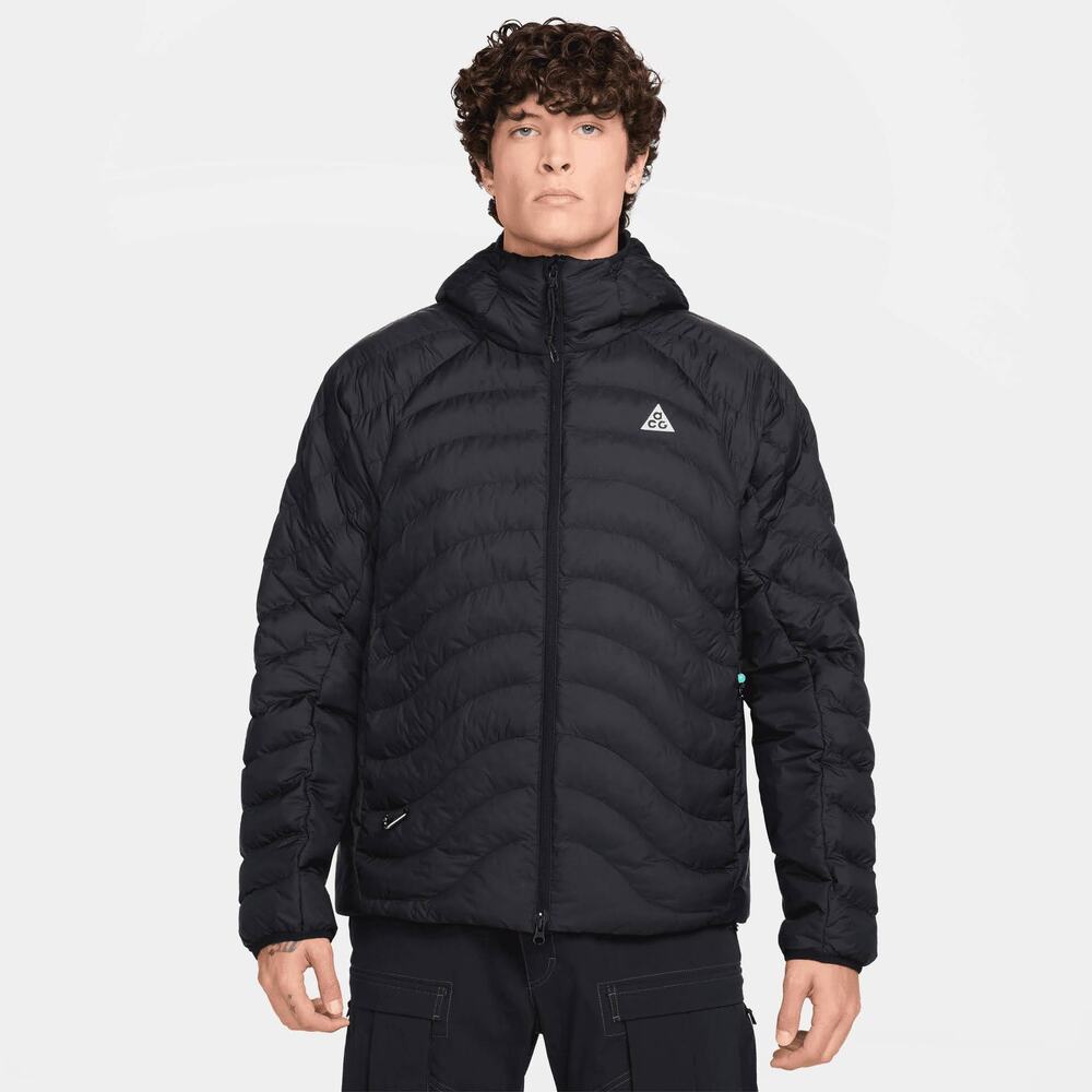 Mens Size Large Nike Puffer Jacket ACG Lava Flow Therma-FIT ADV Black HJ3735-010